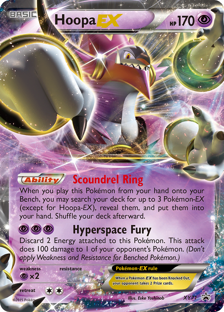 Hoopa EX (XY71) [XY: Black Star Promos] | Total Play