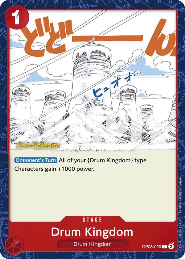 Drum Kingdom [Two Legends Pre-Release Cards] | Total Play