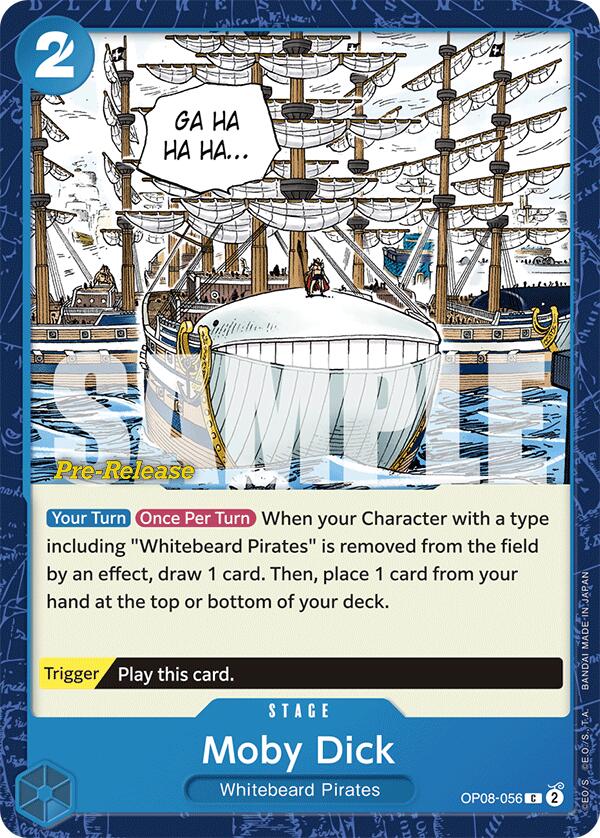 Moby Dick [Two Legends Pre-Release Cards] | Total Play