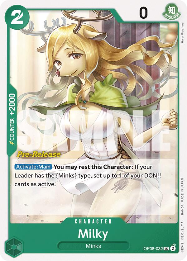 Milky [Two Legends Pre-Release Cards] | Total Play