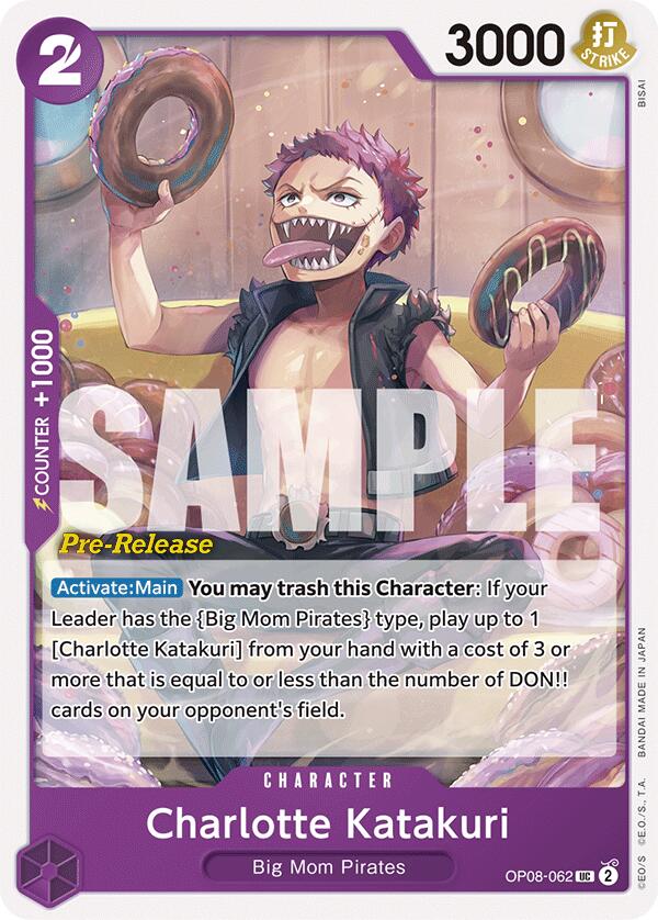 Charlotte Katakuri [Two Legends Pre-Release Cards] | Total Play