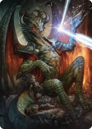 Deflecting Swat Art Card [Commander Masters Art Series] | Total Play
