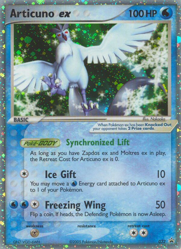 Articuno ex (032) [Nintendo: Black Star Promos] | Total Play