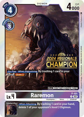 Raremon [P-101] - P-101 (2024 Regionals Champion) [Promotional Cards] | Total Play