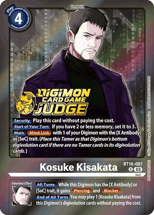 Kosuke Kisakata [BT16-087] (Judge Pack 6) [Beginning Observer] | Total Play