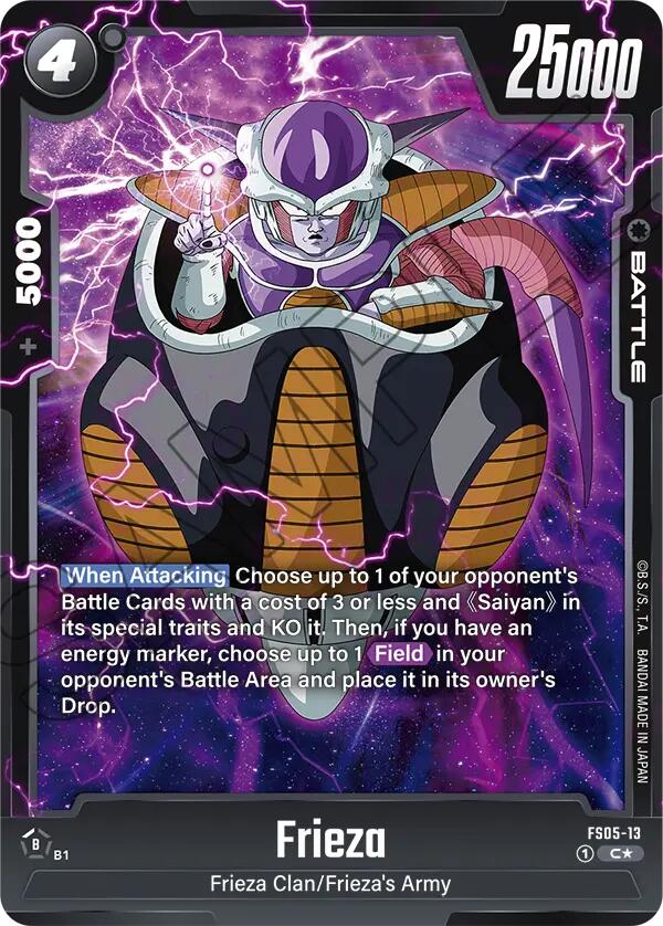 Frieza (Bonus Pack Alternate Art) [Starter Deck: Bardock] | Total Play