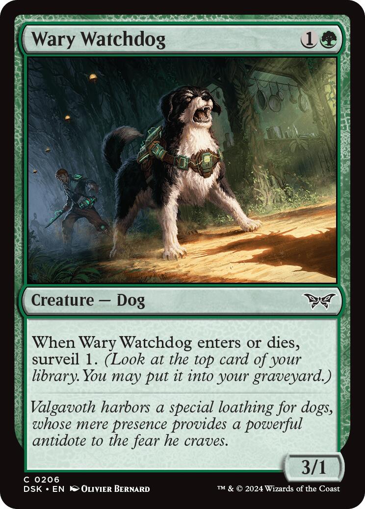 Wary Watchdog [Duskmourn: House of Horror] | Total Play