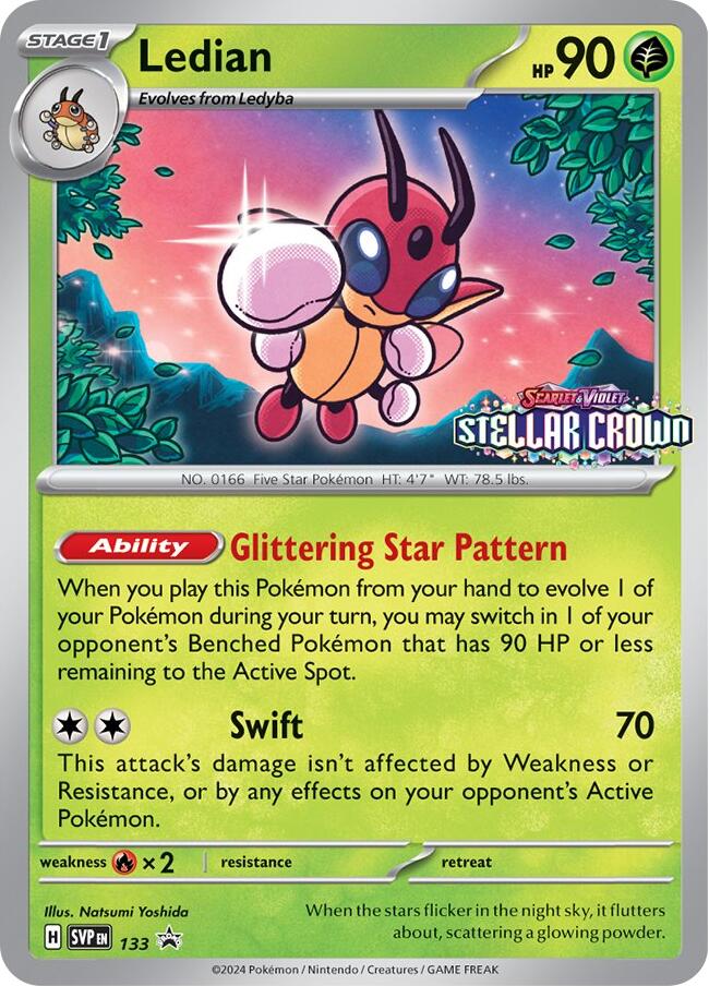 Ledian (SVP133) [Scarlet & Violet: Black Star Promos] | Total Play