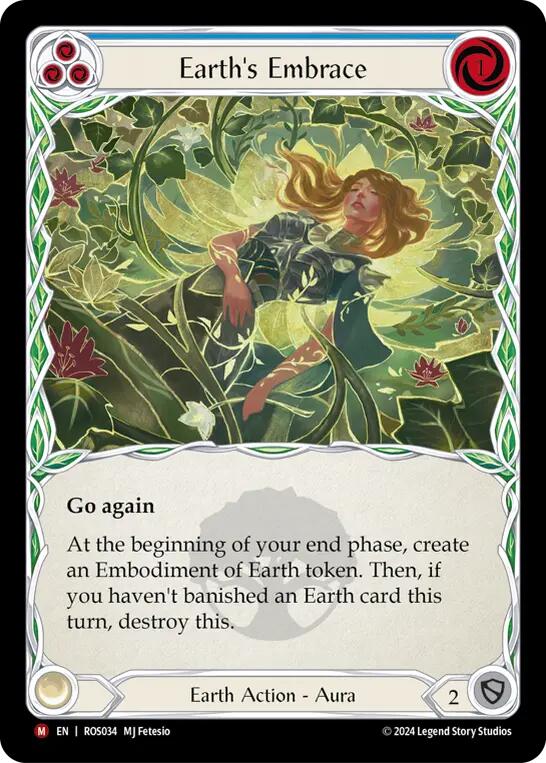 Earth's Embrace [ROS034] (Rosetta)  Rainbow Foil | Total Play