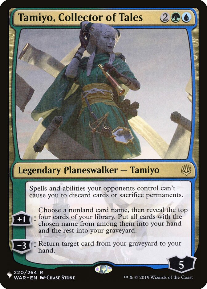 Tamiyo, Collector of Tales [The List] | Total Play