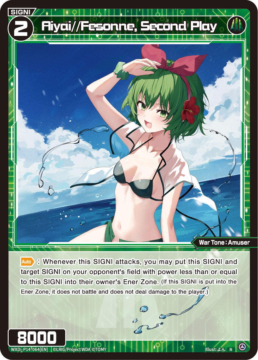 Aiyai//Fesonne, Second Play (WXDi-P14-064[EN]) [Fesonne Diva] | Total Play