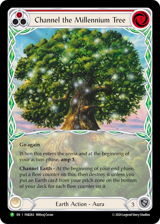 Channel the Millennium Tree [FAB263] (Promo)  Cold Foil | Total Play