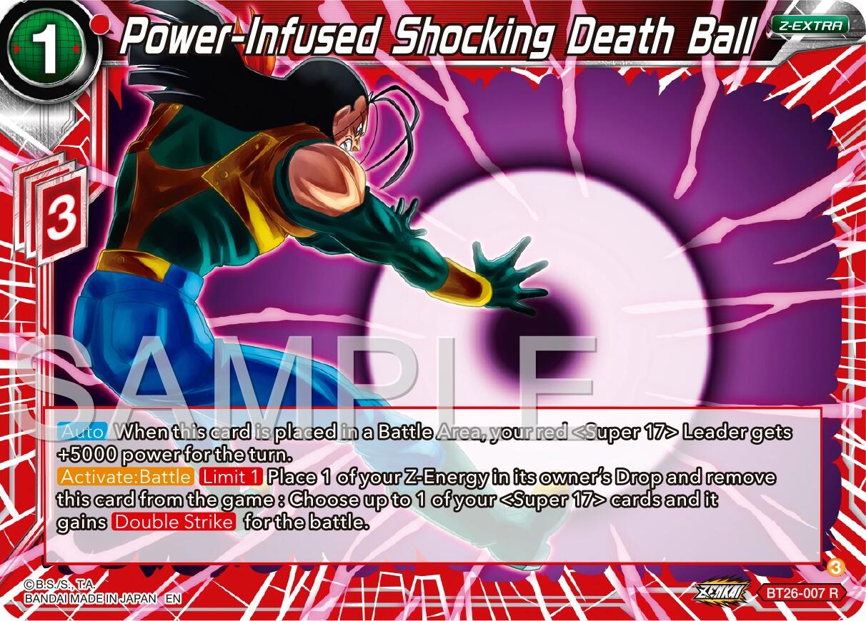 Power-Infused Shocking Death Ball (BT26-007) [Ultimate Advent] | Total Play