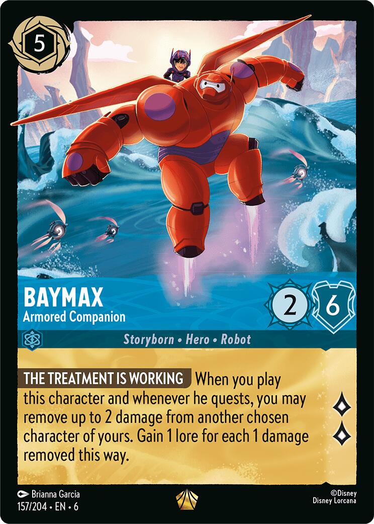 Baymax - Armored Companion (157/204) [Azurite Sea] | Total Play