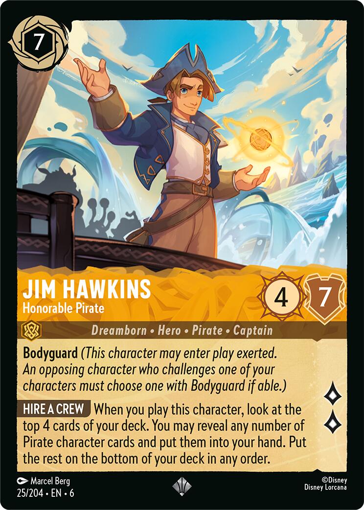 Jim Hawkins - Honorable Pirate (25/204) [Azurite Sea] | Total Play