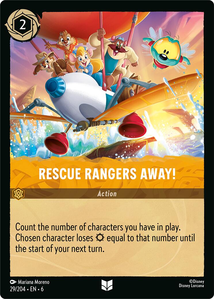 Rescue Rangers Away! (29/204) [Azurite Sea] | Total Play
