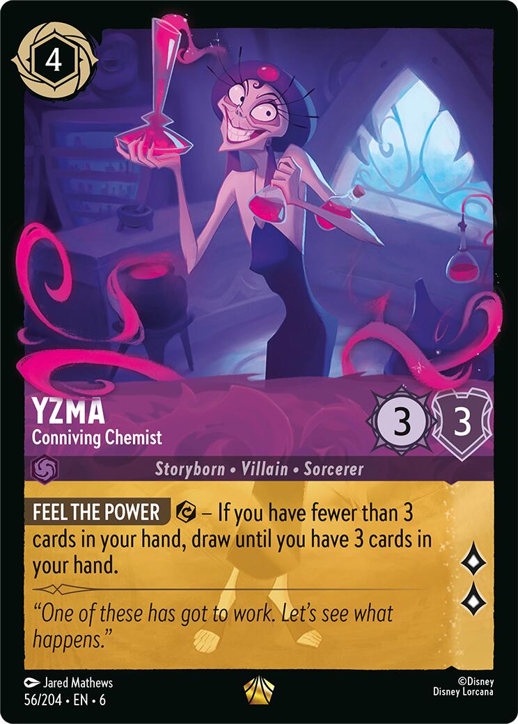 Yzma - Conniving Chemist (56/204) [Azurite Sea] | Total Play