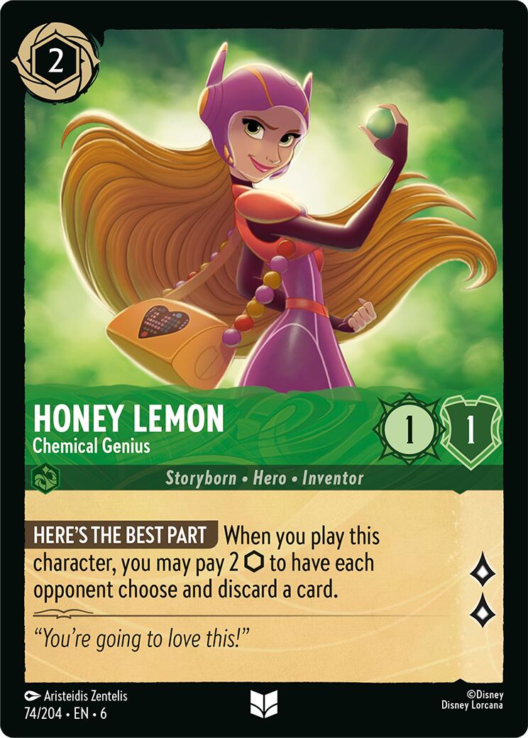 Honey Lemon - Chemical Genius (74/204) [Azurite Sea] | Total Play