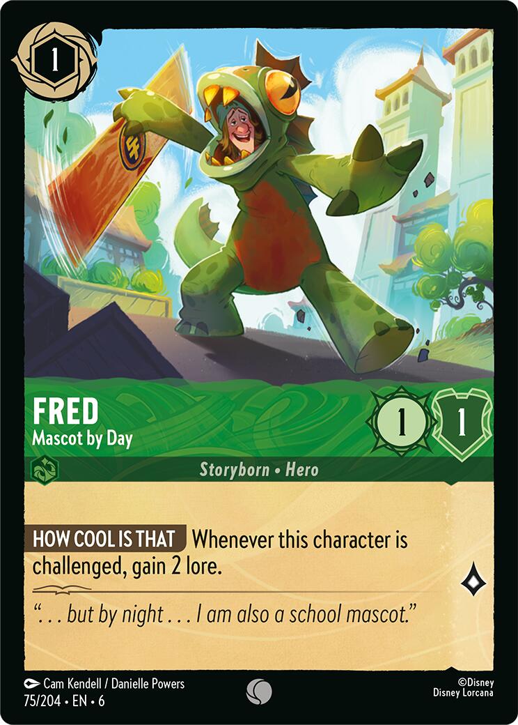 Fred - Mascot by Day (75/204) [Azurite Sea] | Total Play