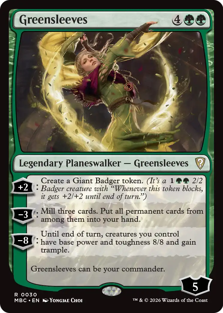 Greensleeves [Mystery Booster: Commander Edition] | Total Play