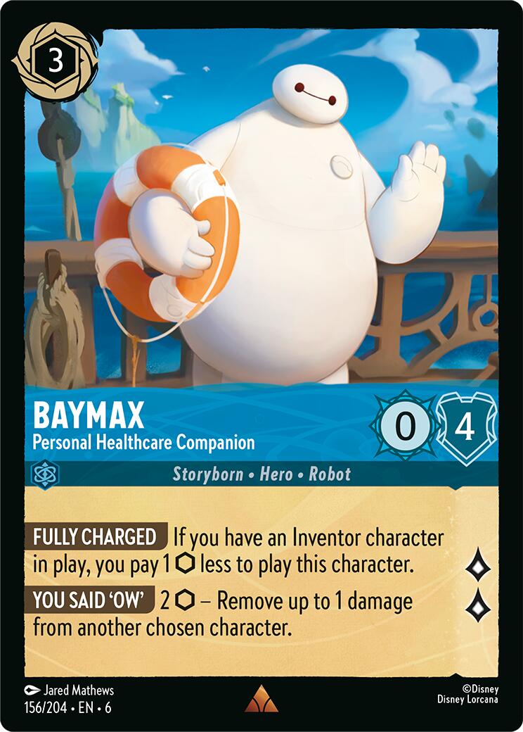 Baymax - Personal Healthcare Companion (156/204) [Azurite Sea] | Total Play