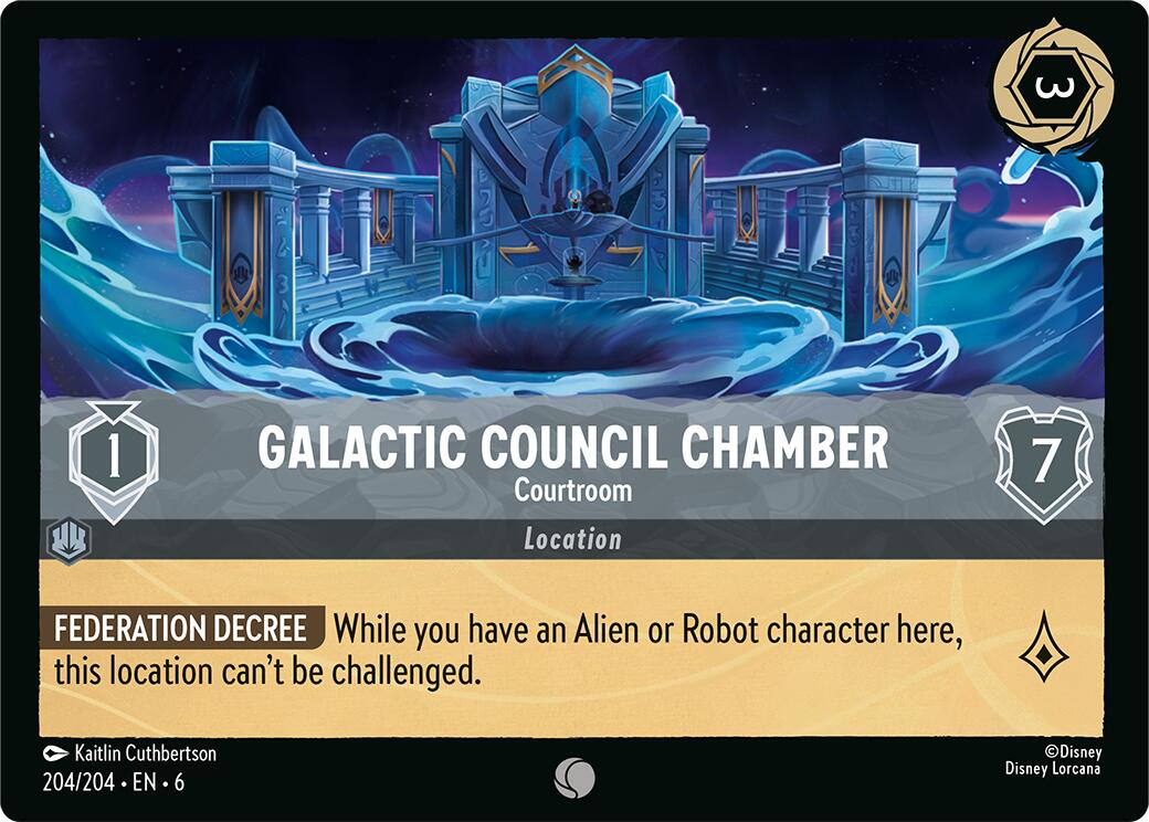 Galactic Council Chamber - Courtroom (204/204) [Azurite Sea] | Total Play