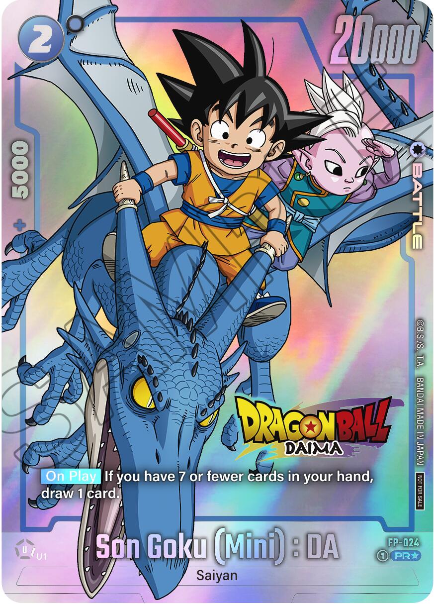 Son Goku (Mini) : DA (FP-024) (Dragon Ball DAIMA) [Fusion World Promotion Cards] | Total Play