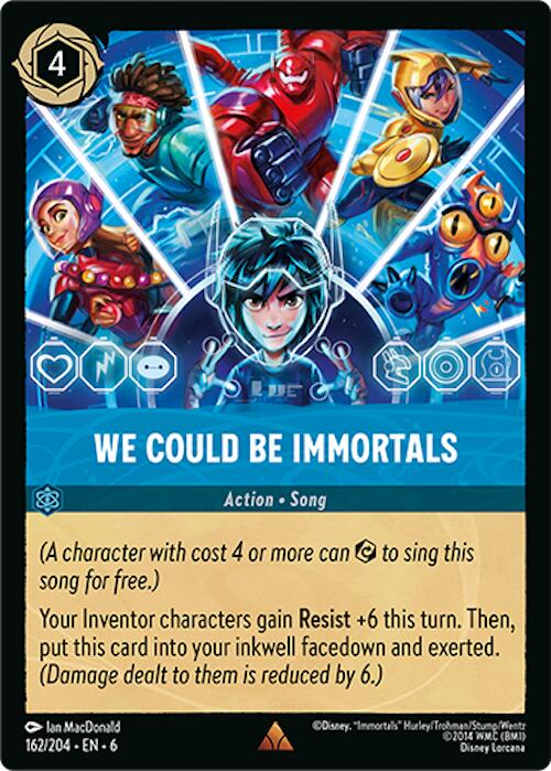 We Could Be Immortals (162/204) [Azurite Sea] | Total Play
