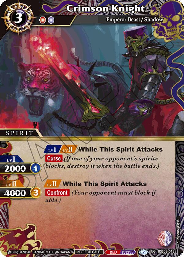 Crimson Knight (Event Pack 2024 Vol. 2) (BSS05-015) [Launch & Event Promos] | Total Play