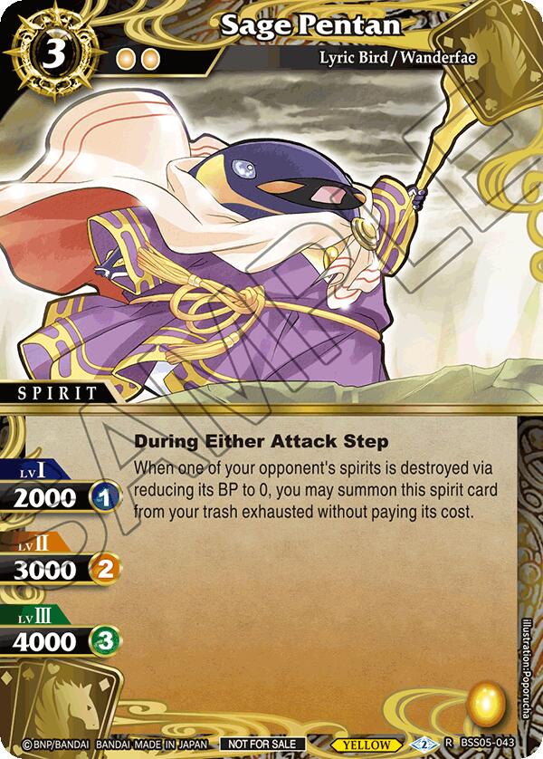 Sage Pentan (Event Pack 2024 Vol. 2) (BSS05-043) [Launch & Event Promos] | Total Play