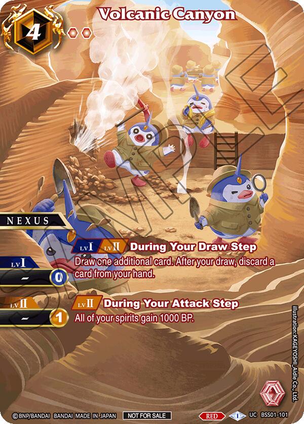 Volcanic Canyon (Exclusive Nexus Pack Vol. 2) (BSS01-101) [Launch & Event Promos] | Total Play