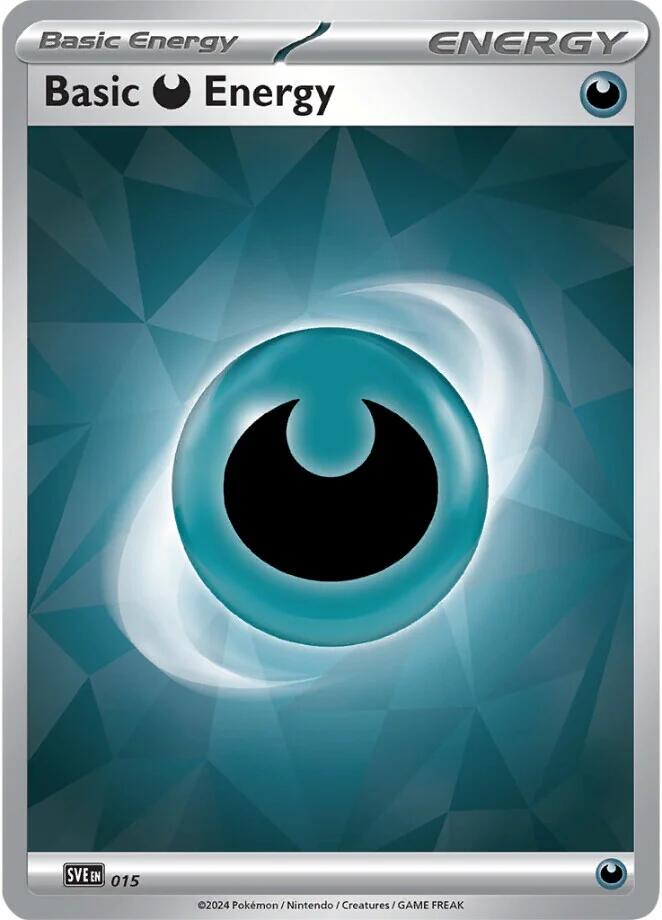 Basic Darkness Energy (015)(Holo) [Scarlet & Violet: Stellar Crown] | Total Play