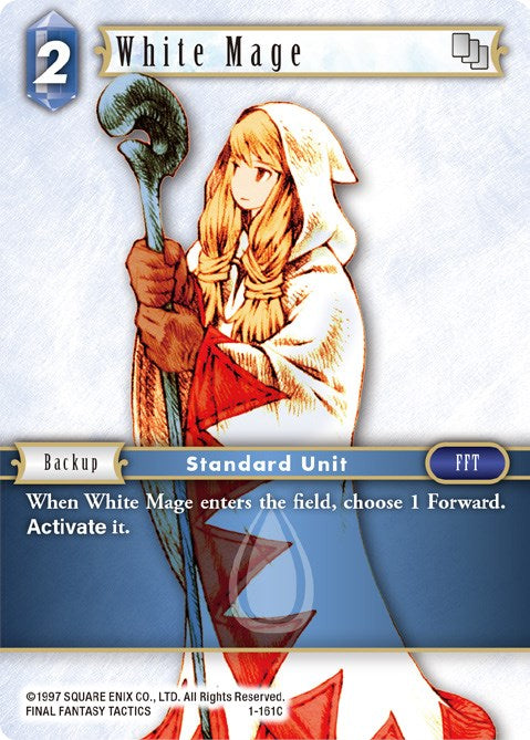 White Mage (Female Unit) [Opus I] | Total Play