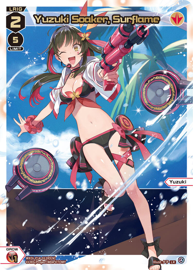 Yuzuki Soaker, Surflame (LR) (WXDi-P14-012R[EN]) [Fesonne Diva] | Total Play