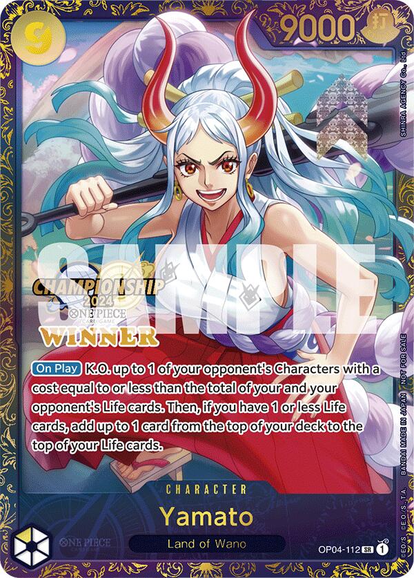 Yamato (Championship 2024 Finals Winner) [One Piece Promotion Cards] | Total Play