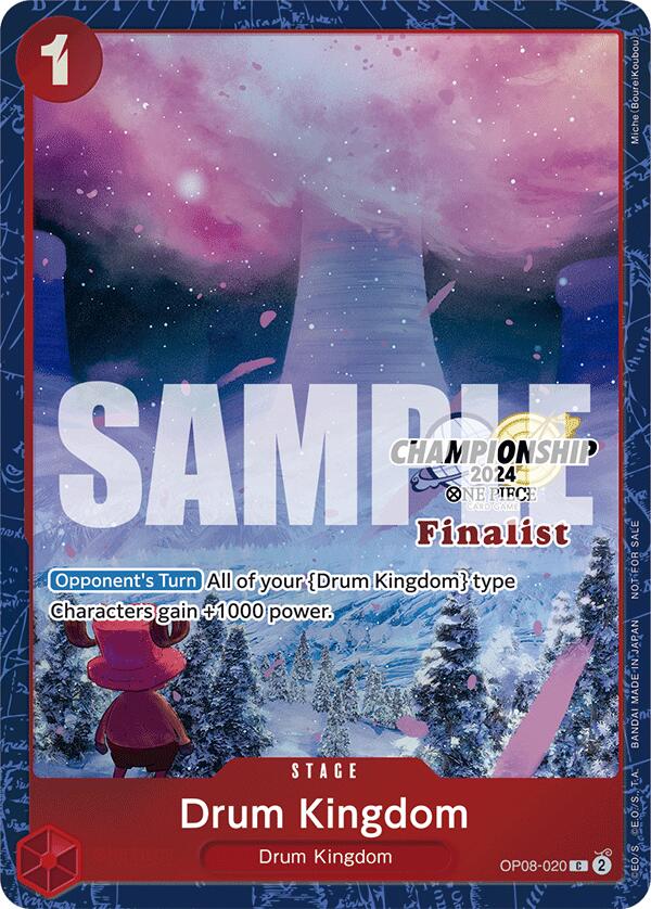 Drum Kingdom (Championship 2024 Finalist Card Set) [One Piece Promotion Cards] | Total Play