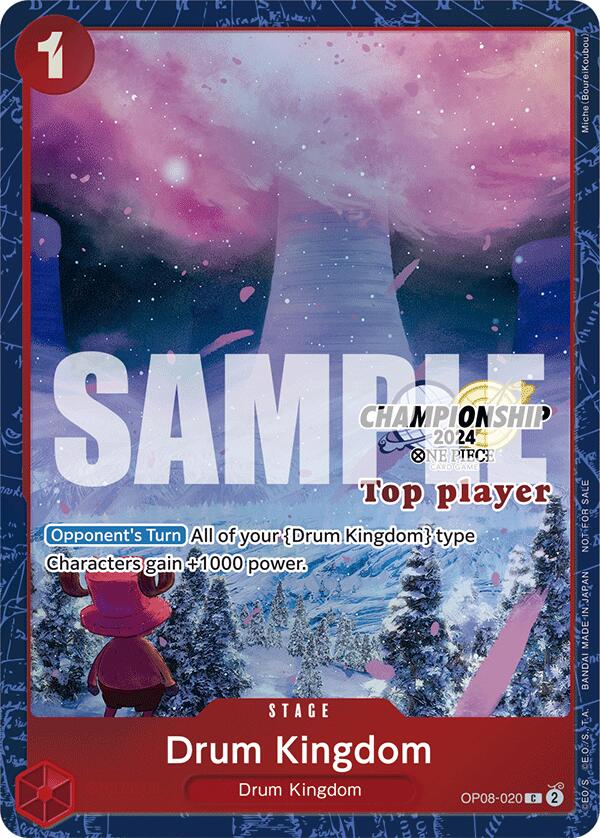 Drum Kingdom (Championship 2024 Top Player Pack) [One Piece Promotion Cards] | Total Play