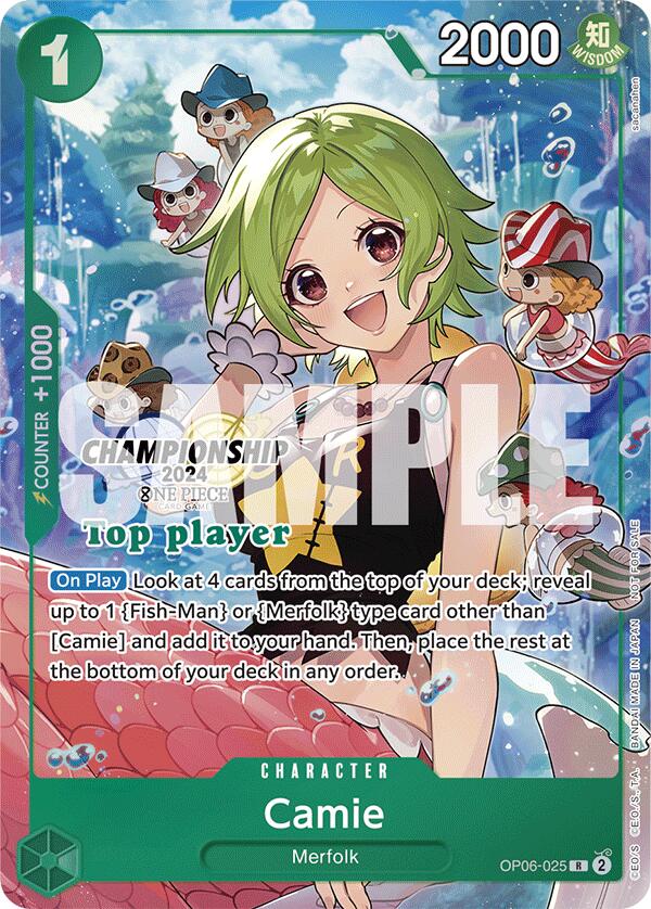 Camie (Championship 2024 Top Player Pack) [One Piece Promotion Cards] | Total Play