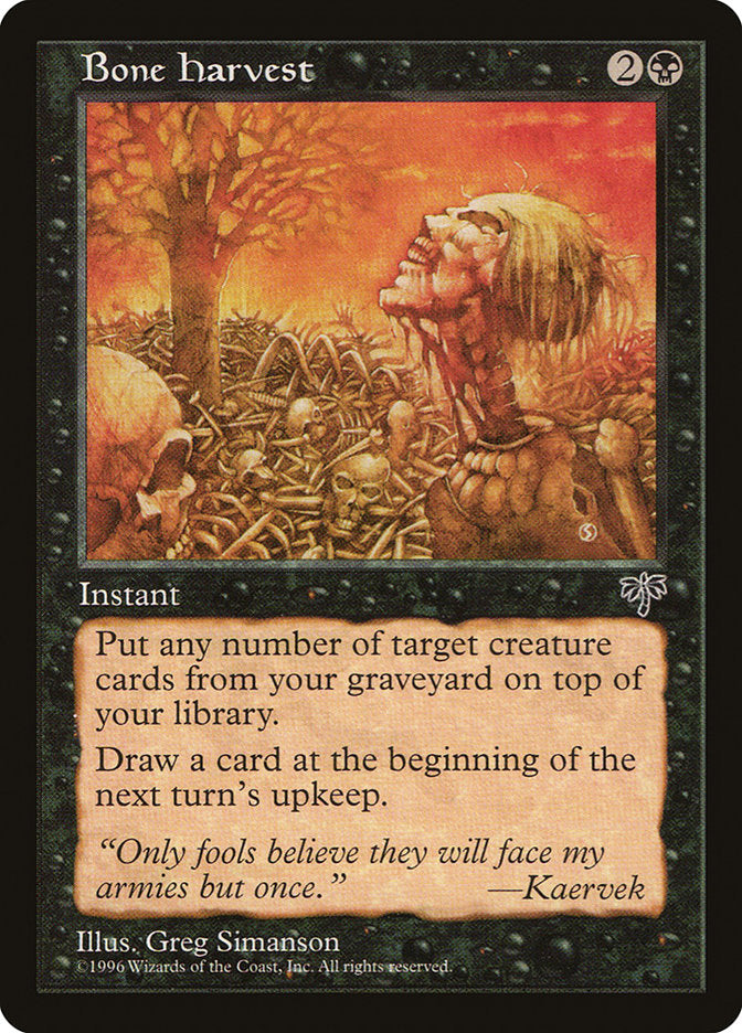 Bone Harvest [Mirage] | Total Play