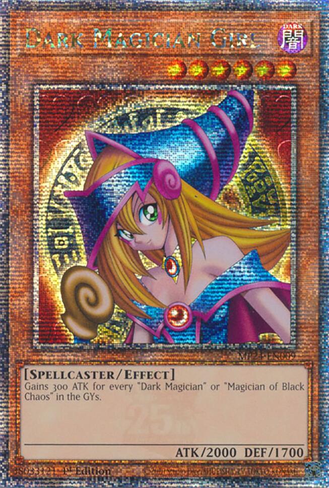 Dark Magician Girl [MP24-EN009] Quarter Century Secret Rare | Total Play