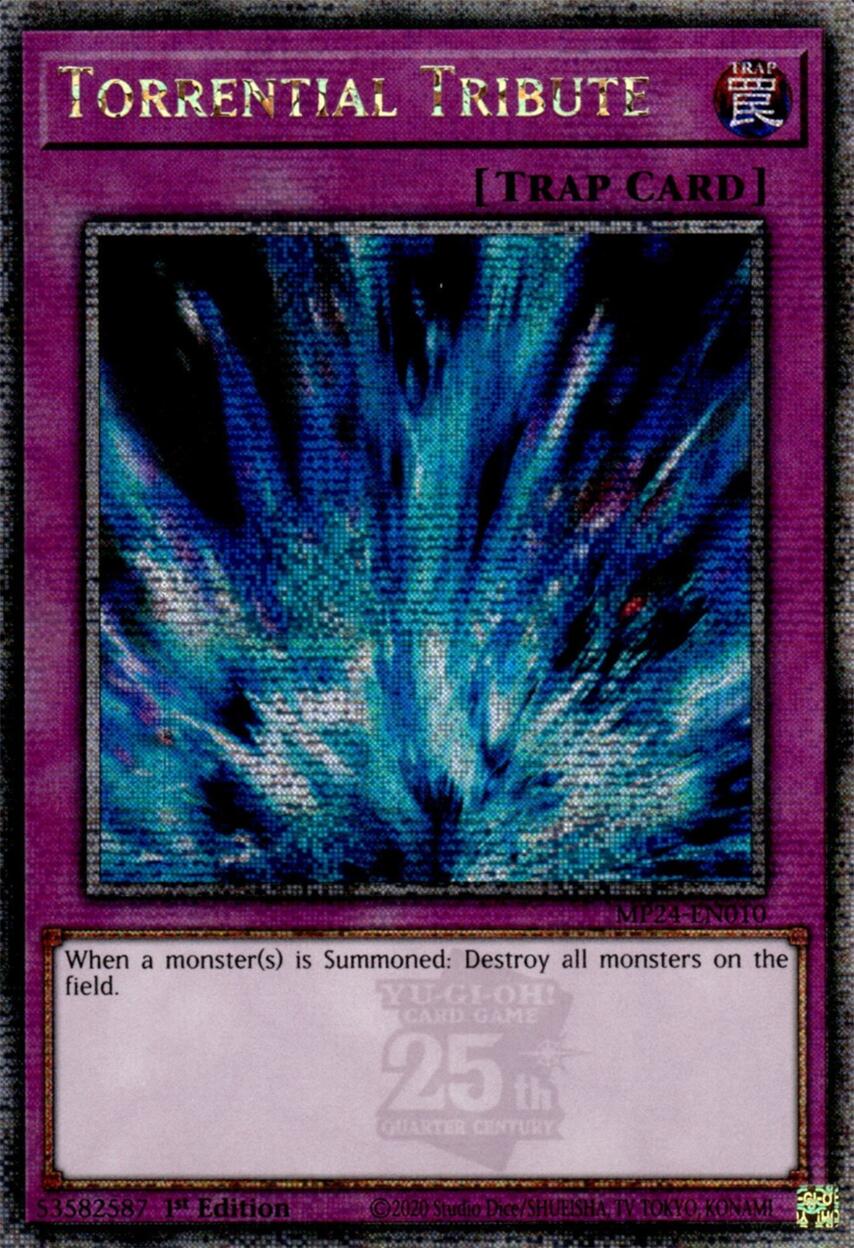 Torrential Tribute [MP24-EN010] Quarter Century Secret Rare | Total Play