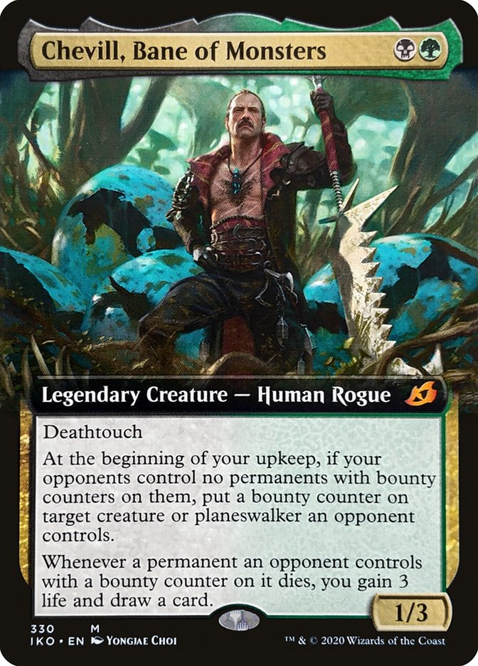 Chevill, Bane of Monsters (Extended Art) [Ikoria: Lair of Behemoths] | Total Play