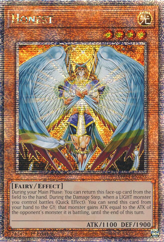 Honest [MP24-EN023] Quarter Century Secret Rare | Total Play
