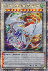 Cosmic Blazar Dragon [MP24-EN029] Quarter Century Secret Rare | Total Play