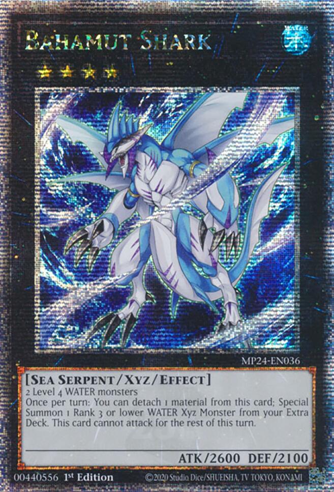 Bahamut Shark [MP24-EN036] Quarter Century Secret Rare | Total Play