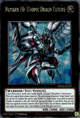 Number F0: Utopic Draco Future [MP24-EN037] Quarter Century Secret Rare | Total Play