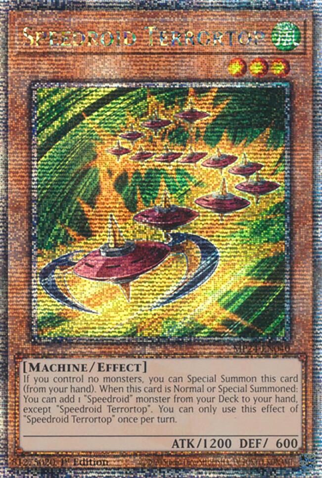 Speedroid Terrortop [MP24-EN040] Quarter Century Secret Rare | Total Play