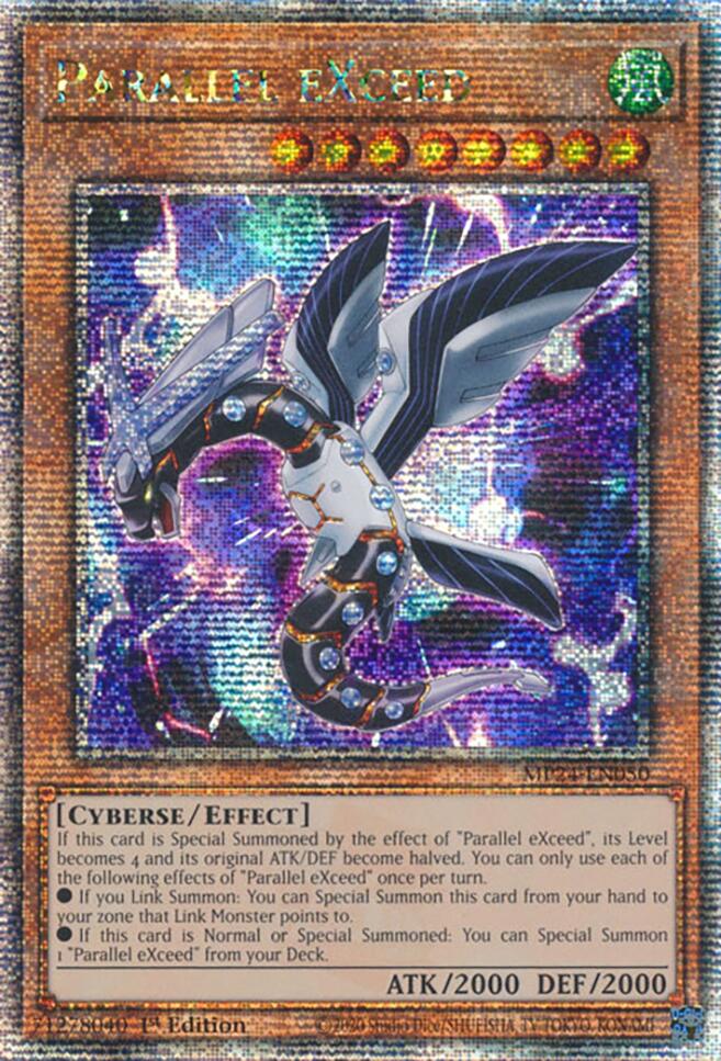 Parallel eXceed [MP24-EN050] Quarter Century Secret Rare | Total Play