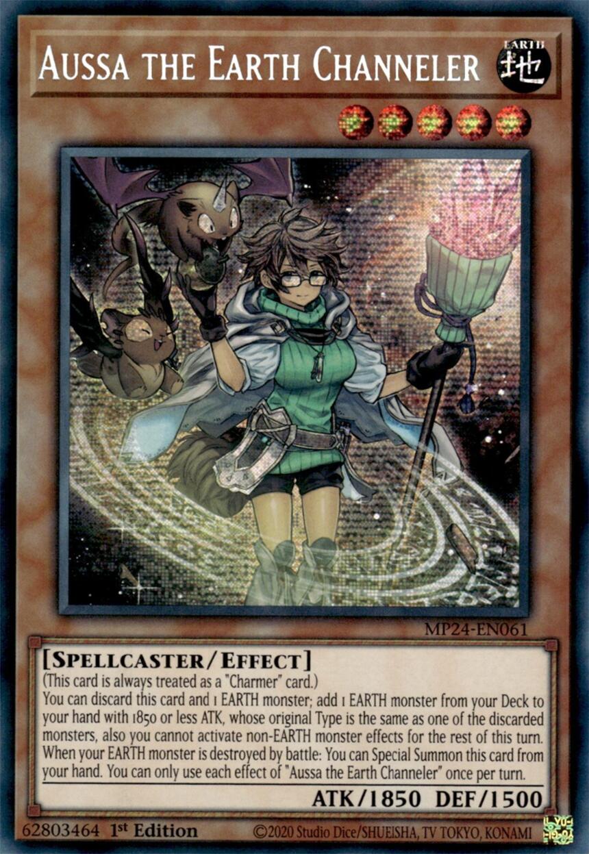 Aussa the Earth Channeler [MP24-EN061] Prismatic Secret Rare | Total Play