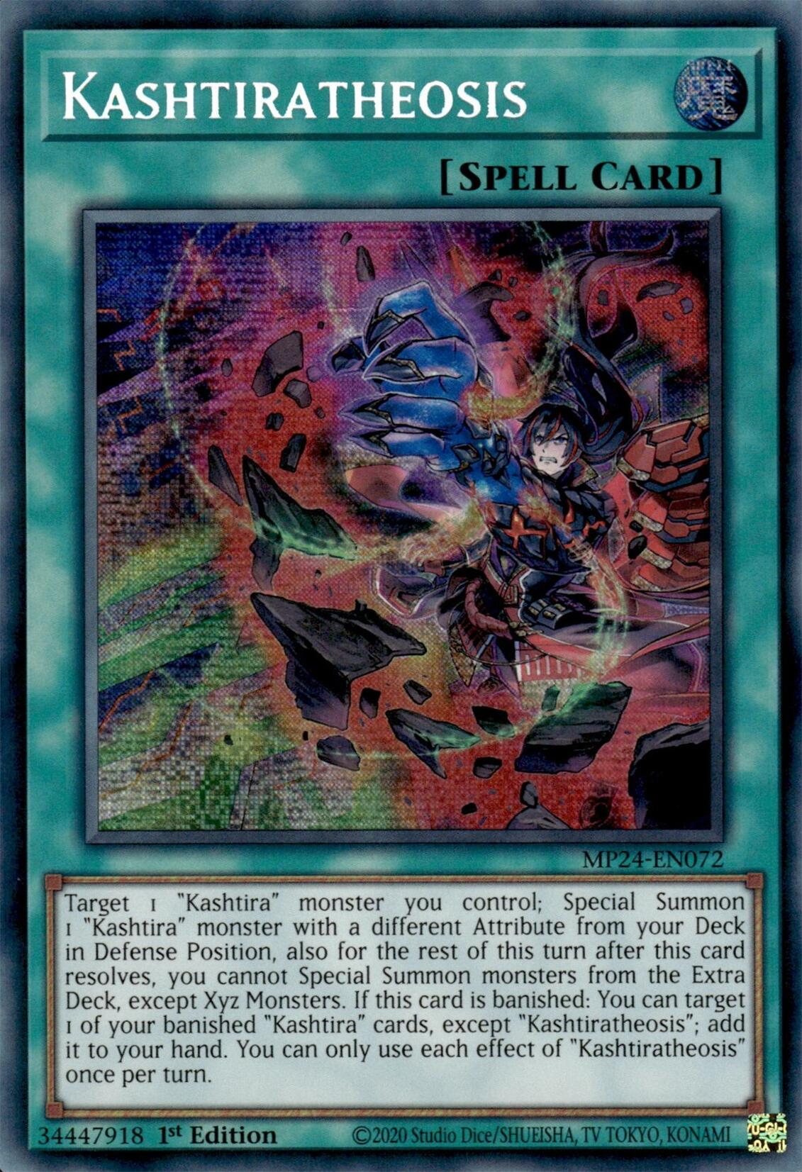 Kashtiratheosis [MP24-EN072] Prismatic Secret Rare | Total Play